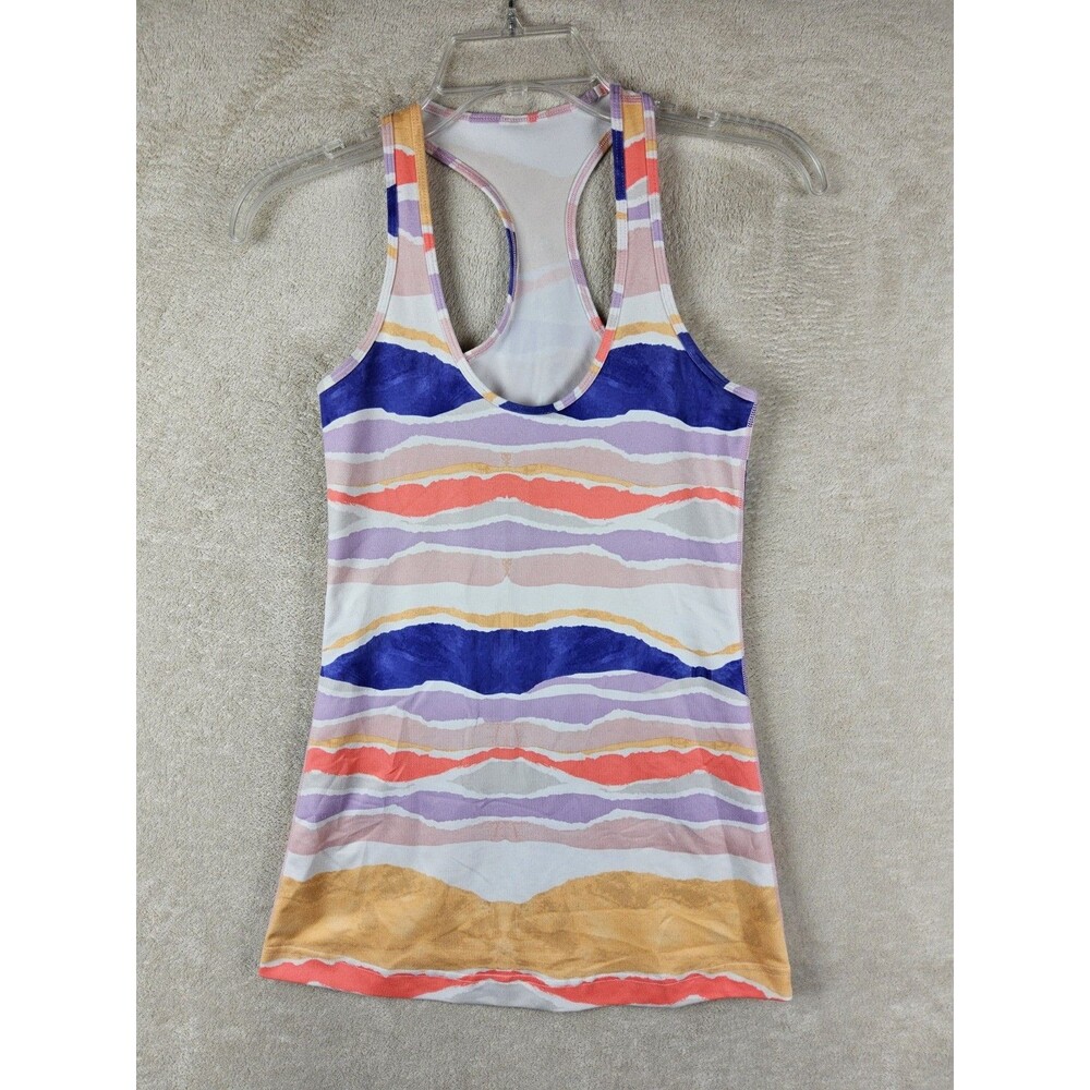 Lululemon Women’s Pattern Longline Athletic Tank Top Size 4